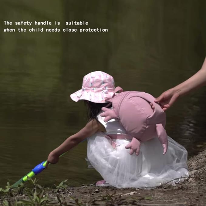 CFX Toddler Backpack Leash, Anti Lost Toddler Leash with Safety Handle, Attractive child backpack leash（Bird）