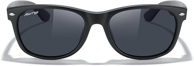 MERRY'S Polarized Unisex Shades Sunglasses for Men and Women Vintage Polarized Sun Glasses Mirror Lens