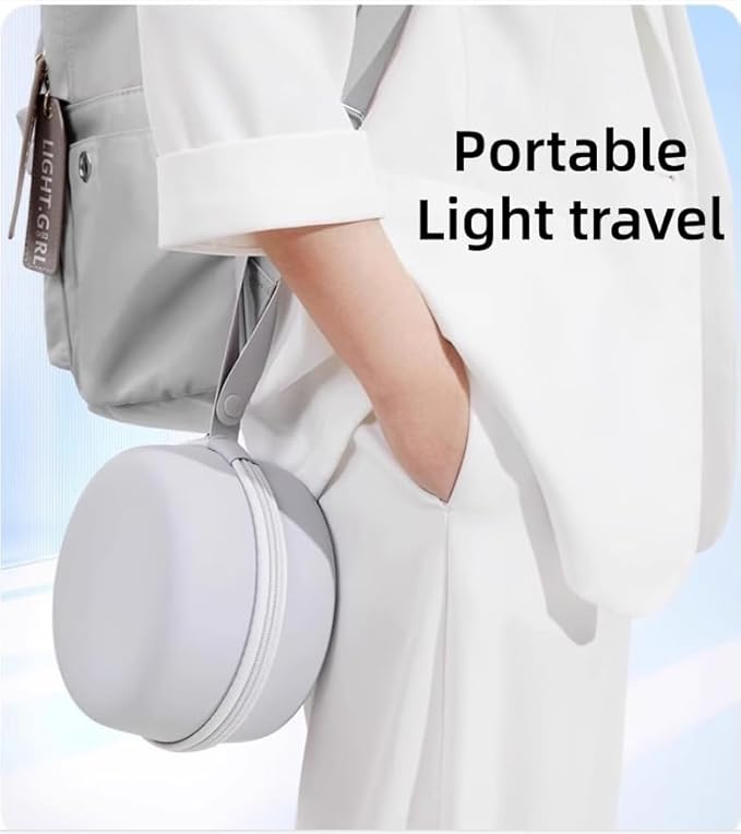 Travel Neck Pillow with Extra Large Hood Rollable Airplant Hooded Neck Pillow with Memory Foam Filling and Removable, Skin-Friendly Cover with a Carrying Pouch