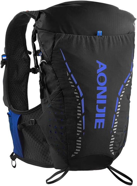 BlueField Lightweight Adjustable Running Hydration Vest for Men & Women - Waterproof & Wear-Resistant Water Backpack for Hikers & Campers