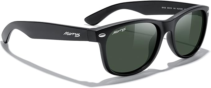 MERRY'S Polarized Unisex Shades Sunglasses for Men and Women Vintage Polarized Sun Glasses Mirror Lens
