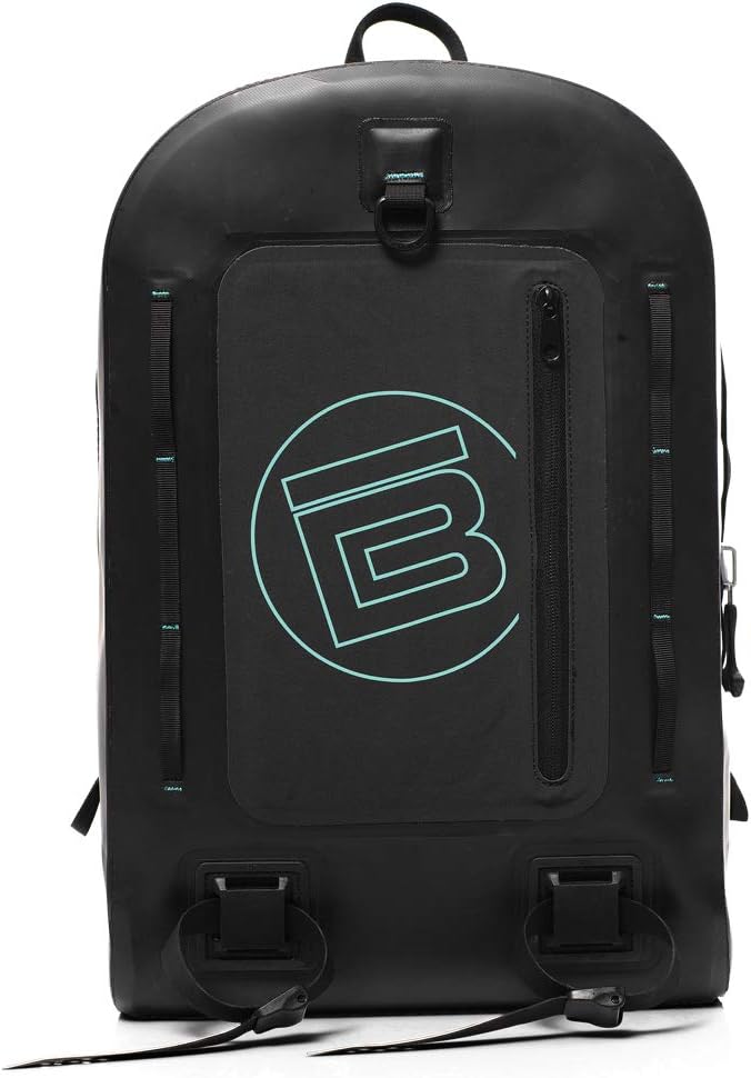 BOTE Highwater Backpack Waterproof Outdoor Zipper Dry Bag 28 Liter Capacity Molle Straps Fully Submersible Watersports Kayaking Fishing Hunting Boating