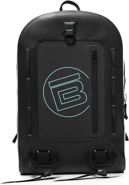 BOTE Highwater Backpack Waterproof Outdoor Zipper Dry Bag 28 Liter Capacity Molle Straps Fully Submersible Watersports Kayaking Fishing Hunting Boating