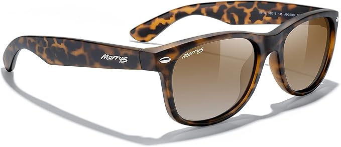 MERRY'S Polarized Unisex Shades Sunglasses for Men and Women Vintage Polarized Sun Glasses Mirror Lens