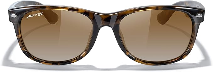 MERRY'S Polarized Unisex Shades Sunglasses for Men and Women Vintage Polarized Sun Glasses Mirror Lens
