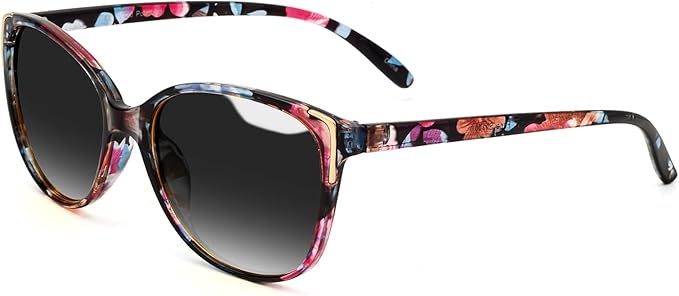 Face Shadow Polarized Sunglasses for Women, Cat Eye Sunglasses for Small Face Ladies Ultralight UV400 Protection