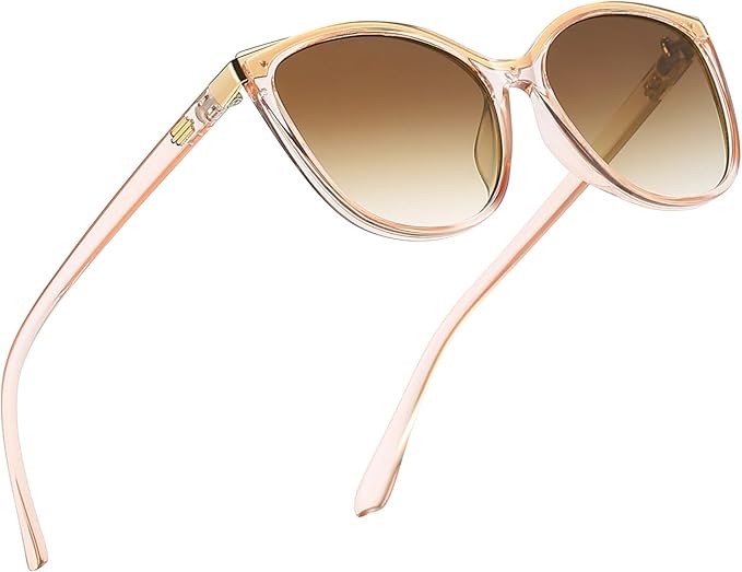 Trendy Cat Eye Sunglasses for Women Fashion Cateye UV400 Protection Glasses CL22017