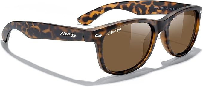 MERRY'S Polarized Unisex Shades Sunglasses for Men and Women Vintage Polarized Sun Glasses Mirror Lens