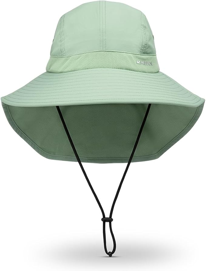 Cooling Sun Defender Sun Hat, UPF 50 UV Protection for Men Women, Wide Brim Outdoor Hat for Hiking, Fishing, Beach, Gardening