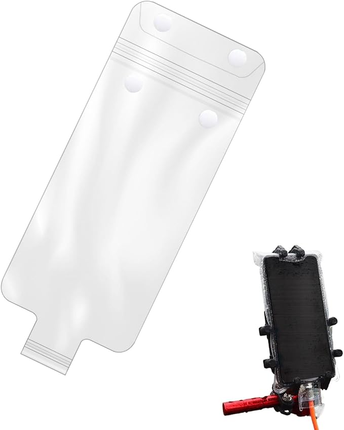 Motorcycle Tank Bag, Magnetic Phone Holder, Waterproof Transparent Bag Pouch, Case Cellphone Dry Beach