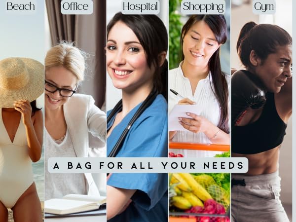 Large Beach Bag Jute Woven Tote