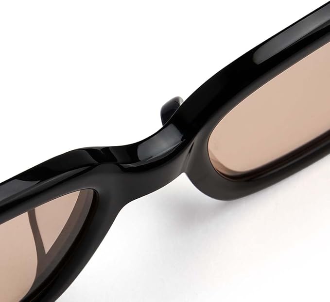 BOLON Men Women Retro 90’s Vintage Y2K Trendy Rectangle Polarized Sunglasses, Exclusive Eyewear Brand of EssilorLuxottica