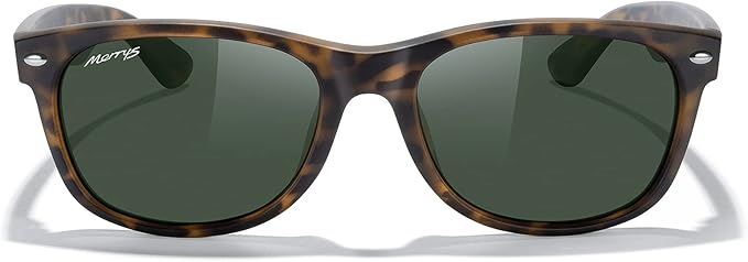MERRY'S Polarized Unisex Shades Sunglasses for Men and Women Vintage Polarized Sun Glasses Mirror Lens