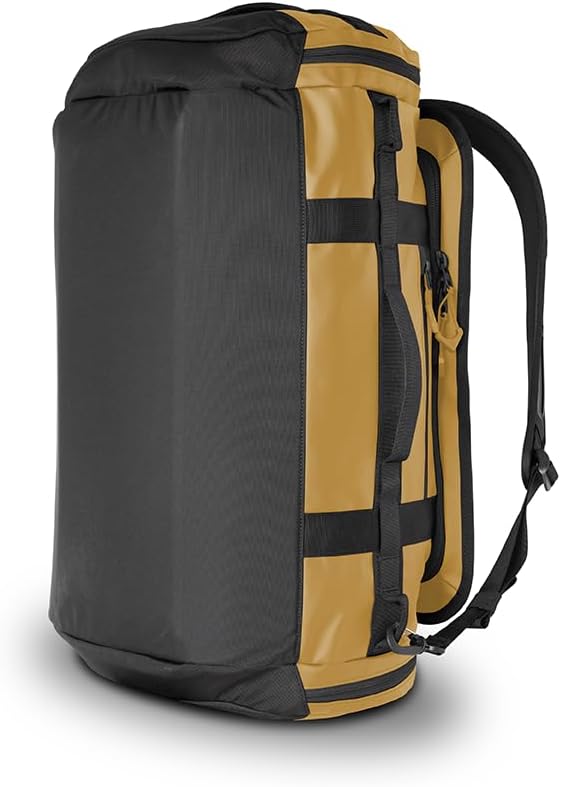 WANDRD Carryall 40L Dallol Yellow - Perfect Travel Essentials Duffel Bag: Versatile for Traveling, Ideal Vacation & Everyday Use