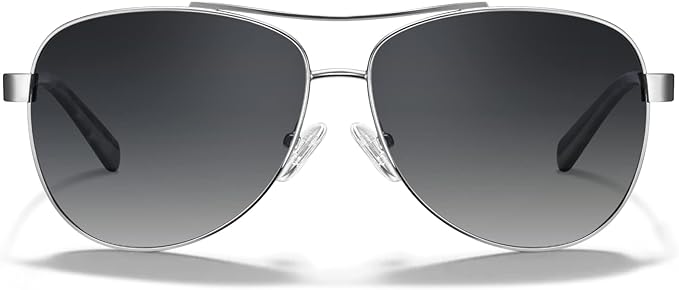 CARFIA Polarized Sunglasses for Women UV Protection Acetate Arms Metal Frame Woman's Shades CA3216