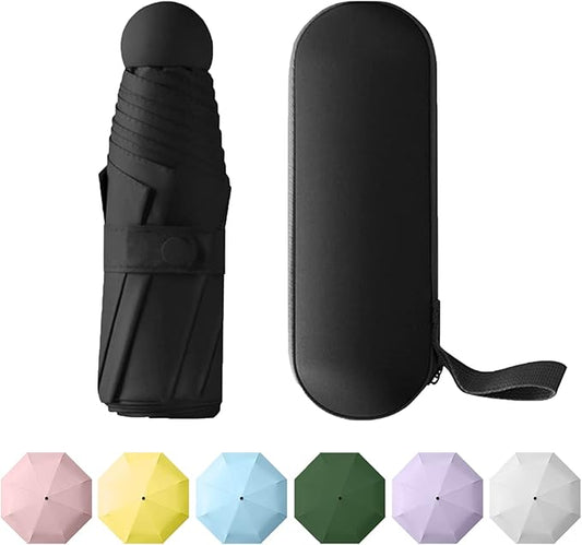 Super Compact Auto Umbrella - Your Lifetime Pocket Companion, UPF 50+ Sun & Rain Protection, Fits Any Purse, Lightweight Travel Essential