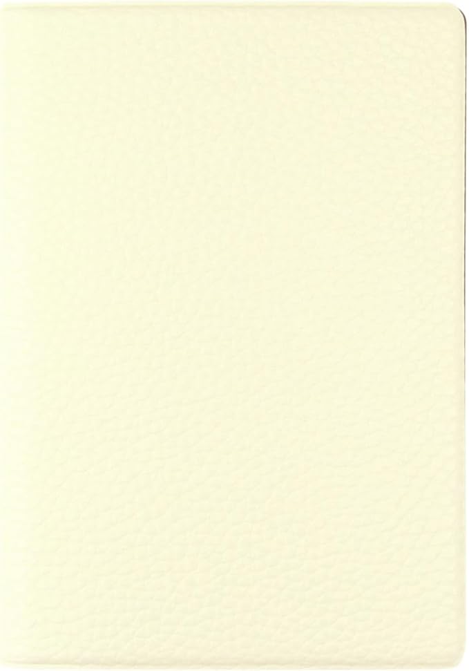 Fenice Classic Passport Cover Holder Wallet Case for Travel Essential RFID Blocking Vegan Leather Waterproof (WHITE)