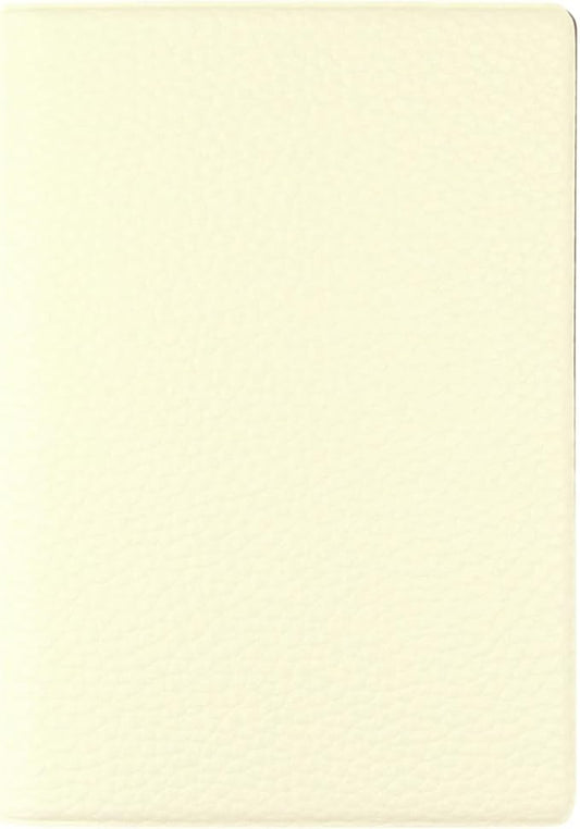 Fenice Classic Passport Cover Holder Wallet Case for Travel Essential RFID Blocking Vegan Leather Waterproof (WHITE)