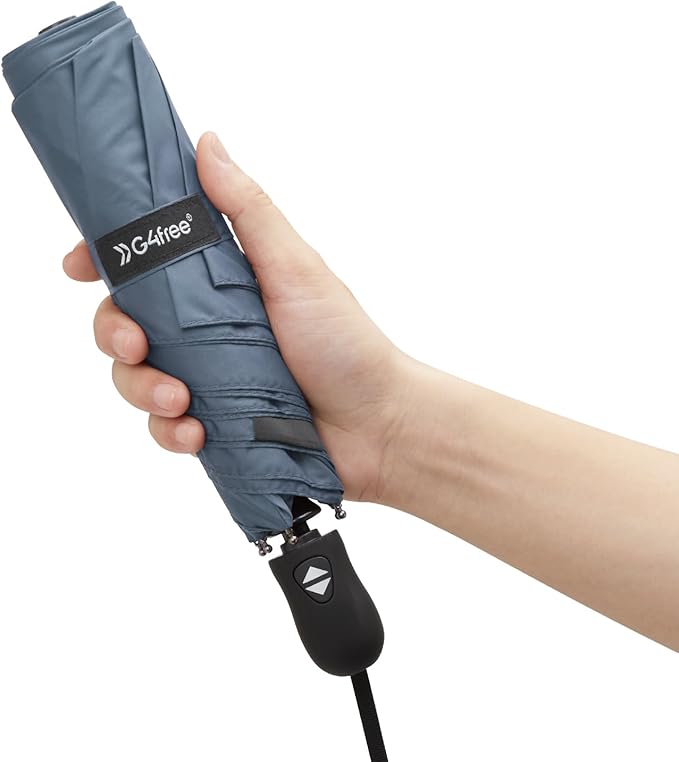 G4Free Mini Ultralight Umbrella UPF 50+ UV Protection Compact Lightweight Travel Umbrella Super Slim Small Portable Automatic Open and Close,40 Inch