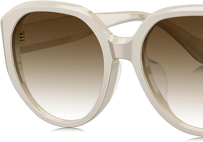 BOLON Women Lady Trendy Elegant Round Polarized Sunglasses BL3130 Ginza 55mm, Exclusive Eyewear Brand of EssilorLuxottica