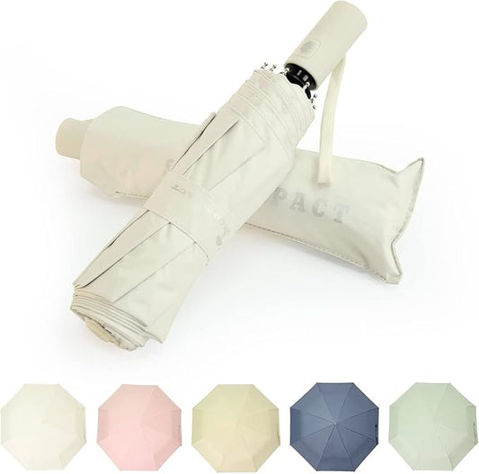 SY COMPACT Umbrella Automatic Travel Waterproof Light Folding Umbrellas Easy Carry for Women and Men