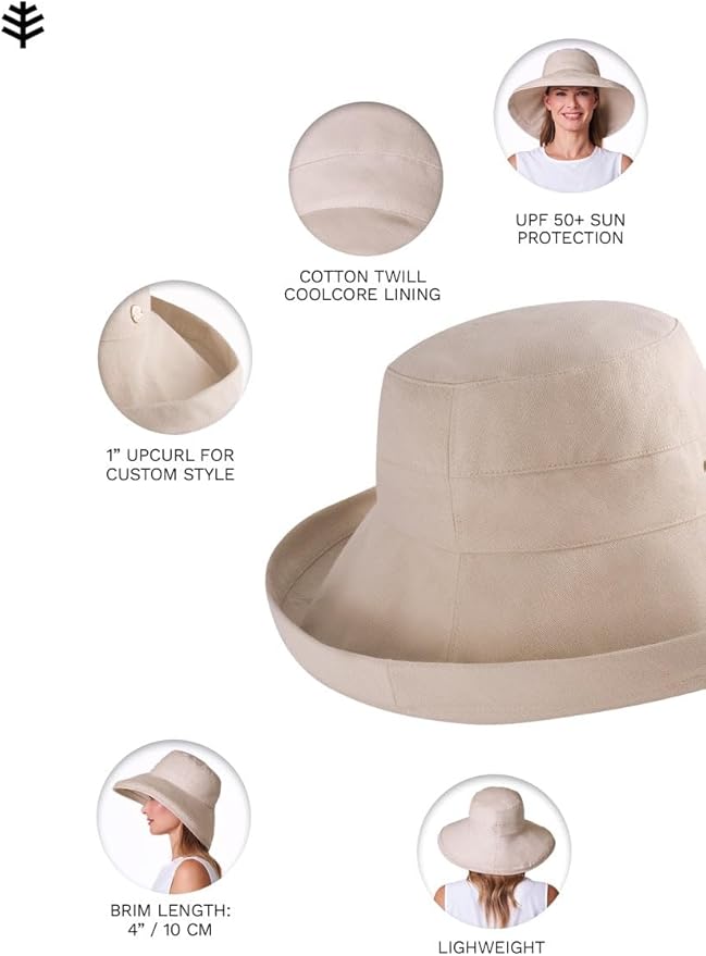 Women's Kettle Brim Hat - UPF 50+ Sun Protection - Sydney