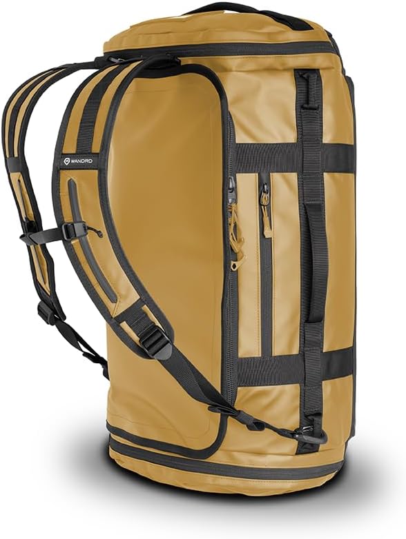 WANDRD Carryall 40L Dallol Yellow - Perfect Travel Essentials Duffel Bag: Versatile for Traveling, Ideal Vacation & Everyday Use