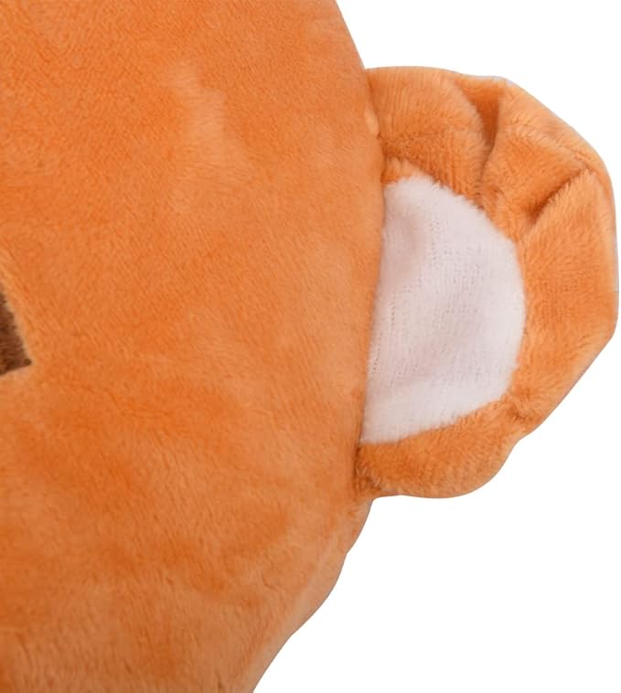 EKDJKK Travel Pillow for Kids, Cute Animal Neck Pillow Support U Shaped Cushion Plush Soft Rest Reading Pillow Sleeping Pillow for Airplane Train Car (Orange Cat)