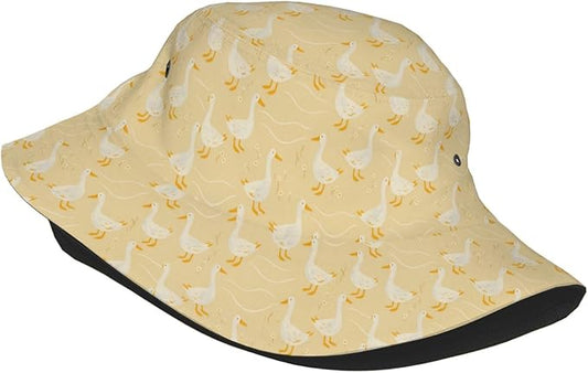 Yummy Hamburger Fisherman Hat Summer Foldable UV Protection Sun Hat