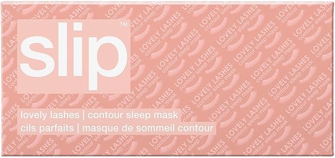 slip Rose Contour Sleep Mask | Pure Silk, 100% Mulberry Silk | Contoured Design for Optimal Light Blocking & Comfort | Soft, Gentle on Skin, Adjustable Strap for Perfect Fit | Ideal for Restful Sleep