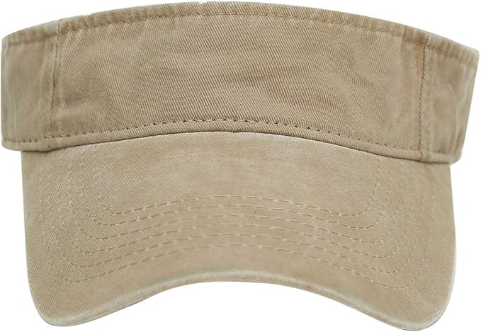 Sport Sun Visor Hats Cotton Ball Caps Empty Top Baseball Sun Cap for Men Women