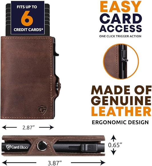 Conceal Plus Card Blocr Magnetic iPhone Wallet - Pop Up Magsafe Wallet, Ultra-Thin Metal Card Holder for iPhone 15/14/13/12 Series & Phone Case with MagSafe with RFID Blocking Security