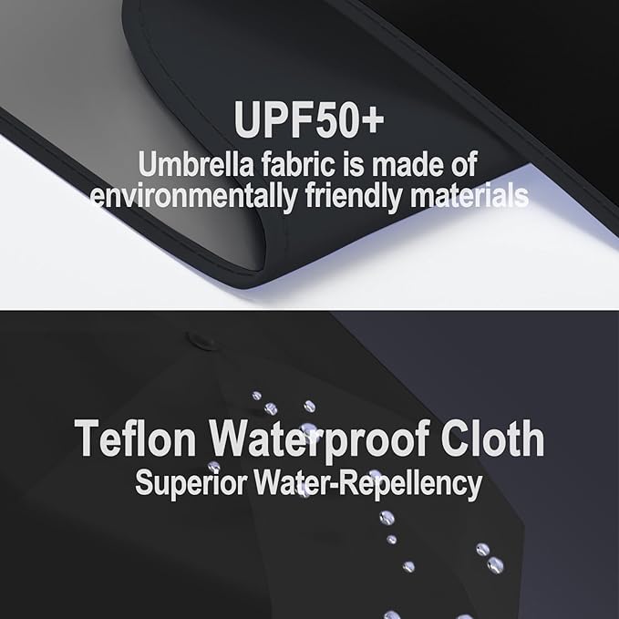 Windproof Mini Travel Folding Umbrella - UPF 50+ Sun & Rain Protection, Small Compact Lightweight Design Fits in Pocket or Bag, Eco-Friendly Fabric Wallet Umbrella for Commuter, Men Women Boys Girls