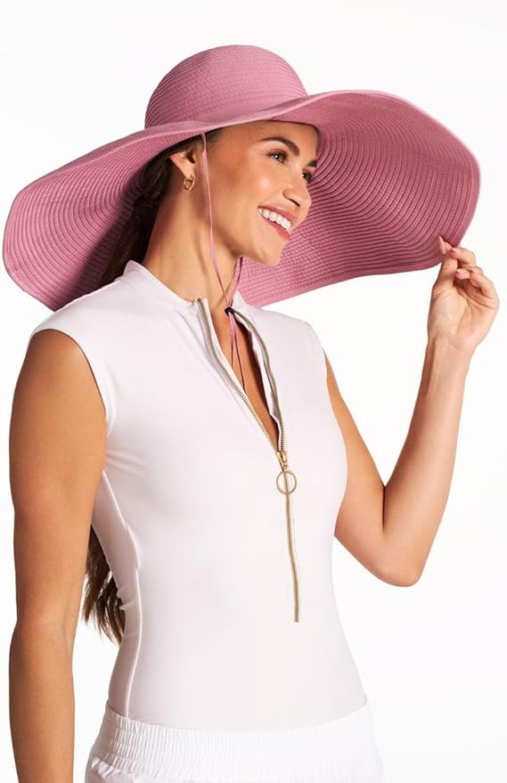 Women's Ultra Wide Sun Hat - UPF 50+ Sun Protection - Shelby