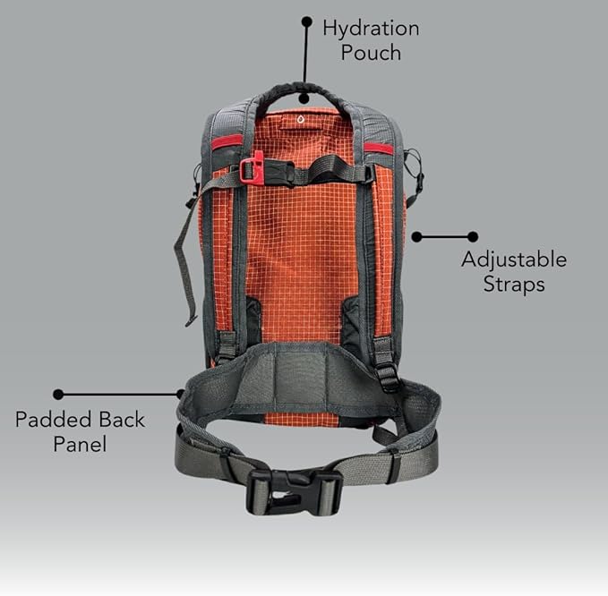NEAR ZERO Little Dean 20L Camping Backpack, Lightweight Hiking Daypack for Kids & Adults, Durable Outdoor Travel Pack with Smart Storage