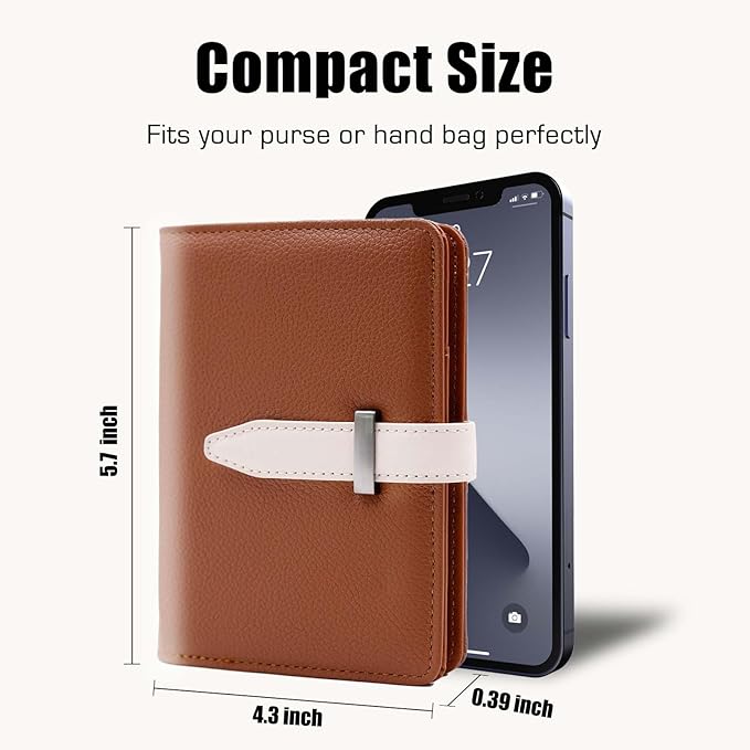 Passport Holder with Airtag for Women/Men,Airtag Passport Wallet for Travel,Cute Passport Holder Rfid Blocking,Travel Wallet for Cards Passport Cover Case