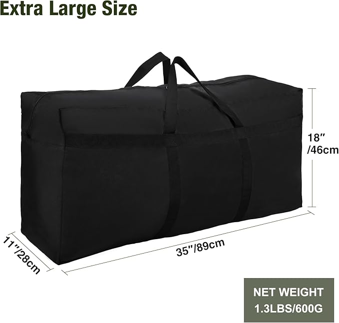 REDCAMP Foldable Travel Bag, Large Sports Bag, 75L/96L/100L, Lightweight Waterproof Tote Bag