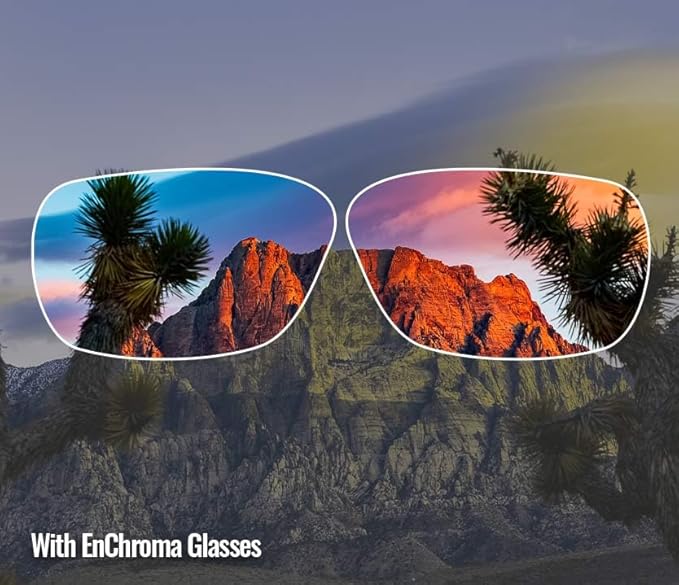 Enchroma Eton Color Correcting & Enhancing Glasses - Outdoor Use for Deutan & Protan Color Blindness