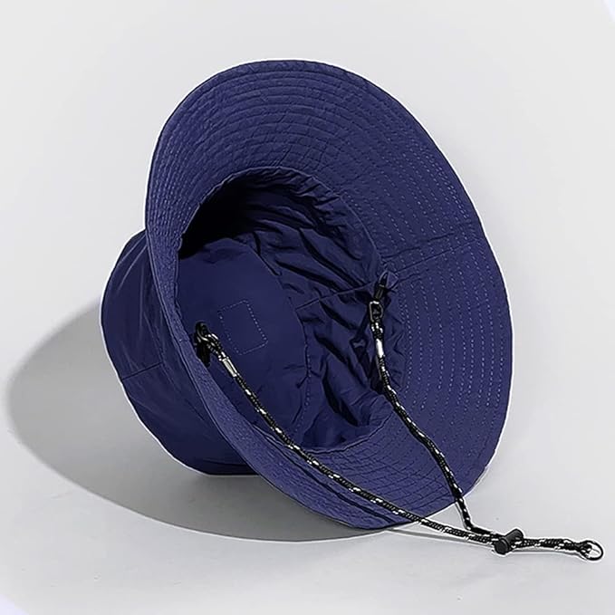 Waterproof Bucket Hat for Women and Men - UV Protection Beach Sun Hat Fishing Safari Boonie Hat Rain Hat Adjustable Packable
