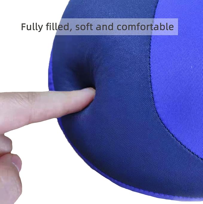 MOOB Kids Travel Pillow, Kids Head Neck & Chin Support U Shape Pillows, Travel Sleeping Essentials, Perfect for Car Airplane