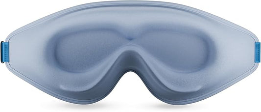 MyHalos® Sleep Mask - Eye Masks for Sleep - 100% Blackout Sleeping Mask for Women, Men & Side Sleepers - 3D Sleeping Eye Mask for Zero Pressure - Award Winning Design, Eyelash Friendly & Breathable