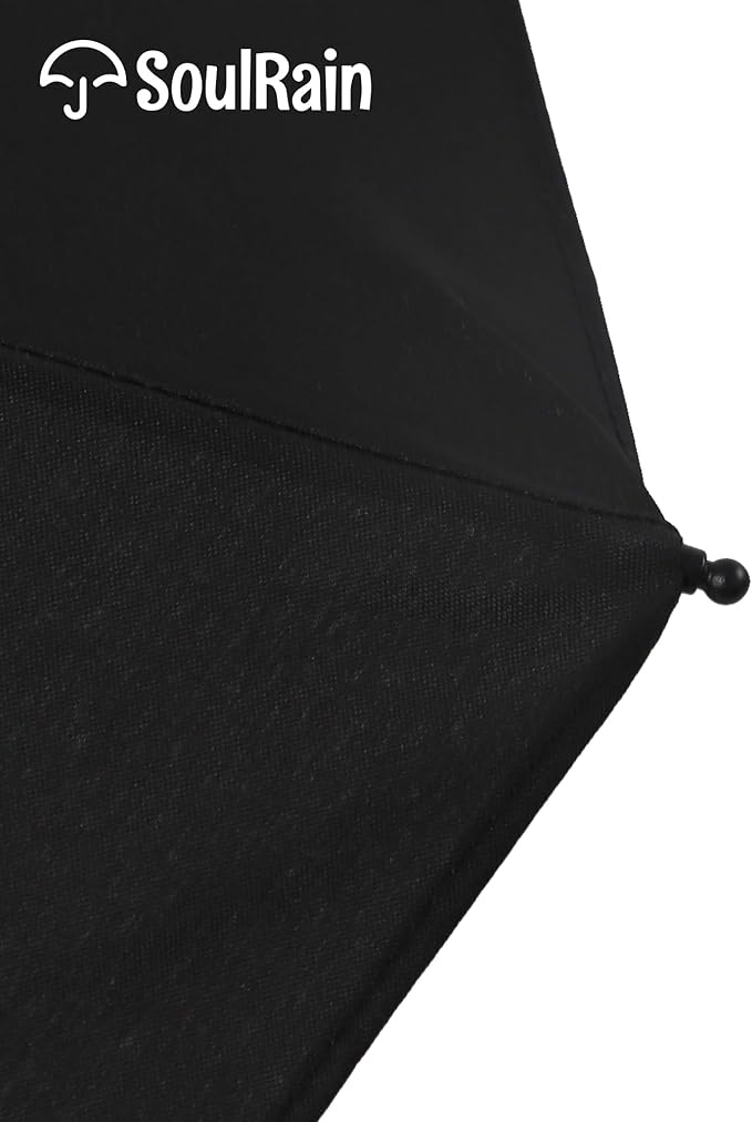SoulRain Travel Umbrella - Compact Umbrella for Rain - Perfect Large Auto Folding Umbrella - Ideal Car umbrella, Small umbrella, and Travel Companion