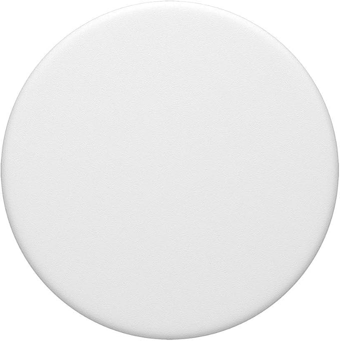 PopSockets Phone Grip with Expanding Kickstand, Adhesive Grip - White on Black