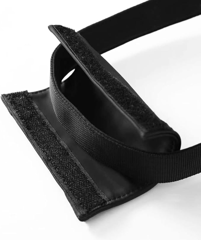 S-ETOVUS Dog Sling for Large Dogs Hind Leg Support, Magic Tape Dog Lift Harness, Soft Dog Support Harness for Back Legs, Hip Support Harness to Help Senior, Injured, Disabled and After ACL Surgery