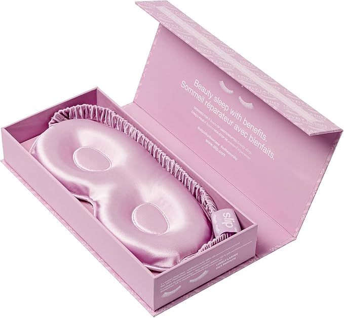 slip Pure Silk Contour Sleep Mask: Protect Your Delicate Lashes with Our Innovative, Lash-Friendly Design. Slipsilk Comfort, 1 Contour Mask, Wildflower