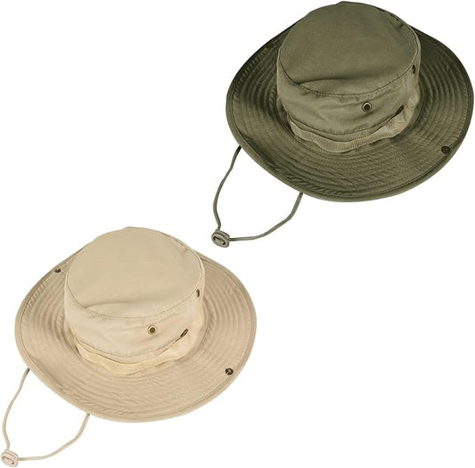 Sun Hats for Men Women Bucket Hat UPF 50+ Boonie Hat Foldable UV Protection Hiking Beach Fishing Summer Safari