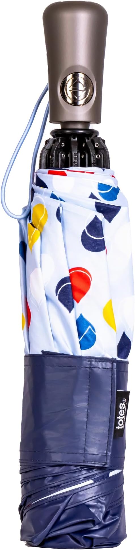 Totes Reverse Close Folding Inbrella with Auto Open Close and Compact