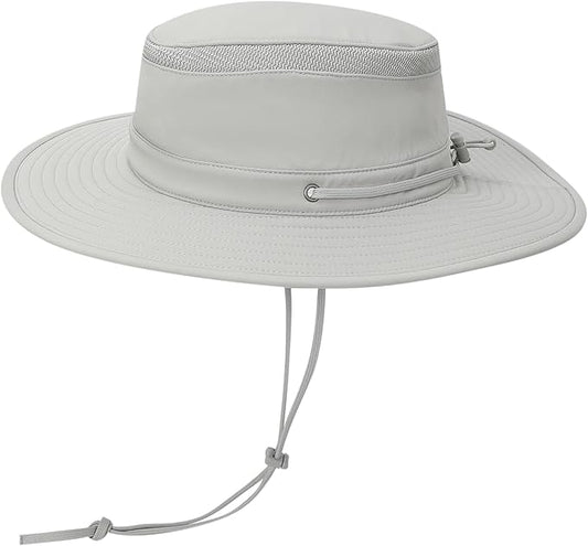 Cimarron Wide Brim Safari Sun Hat for Women & Men – UPF 50+ Outdoor Fishing Hat | Hiking, Running Travel Sun Protection Hat