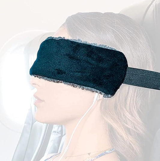 Travel Pillow Alternative Stops Bobbing | Airplane Head Straps and Car Support Band | Great on Travel Upright | Super Comfy Neck Support | Small & Compact