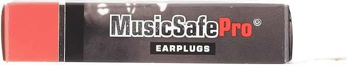 Alpine MusicSafe Pro - High Fidelity Earplugs for Musicians - 3 Interchangeable Premium Filter Sets: 16, 19 & 22 dB - Professional Musician Hearing Protection - Black